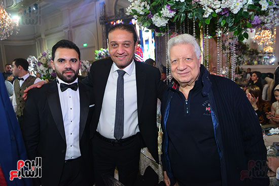محمد حماقى وبوسى يشعلان حفل زفاف رشا الكيال وخالد هانى أباظة (16)