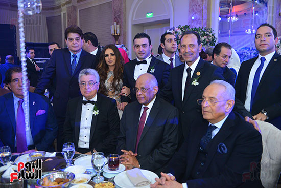 محمد حماقى وبوسى يشعلان حفل زفاف رشا الكيال وخالد هانى أباظة (23)
