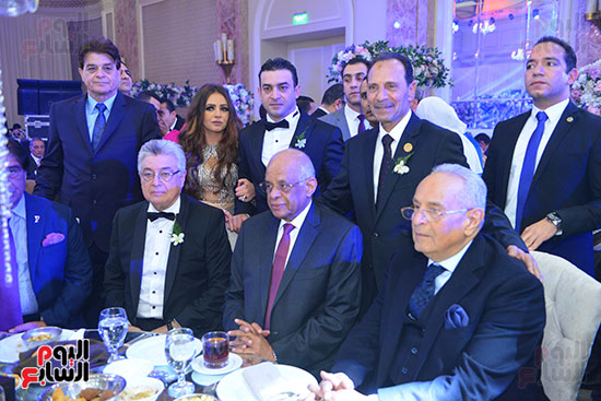 محمد حماقى وبوسى يشعلان حفل زفاف رشا الكيال وخالد هانى أباظة (24)