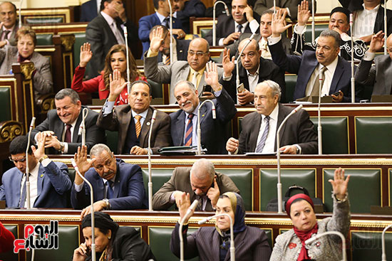 النواب خلال الجلسة العامة (2)