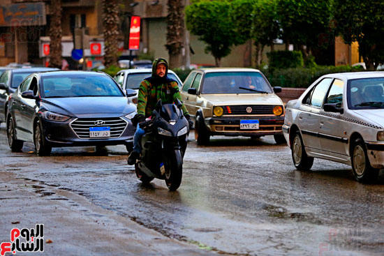 أمطار غزيرة على القاهرة والجيزة (20)