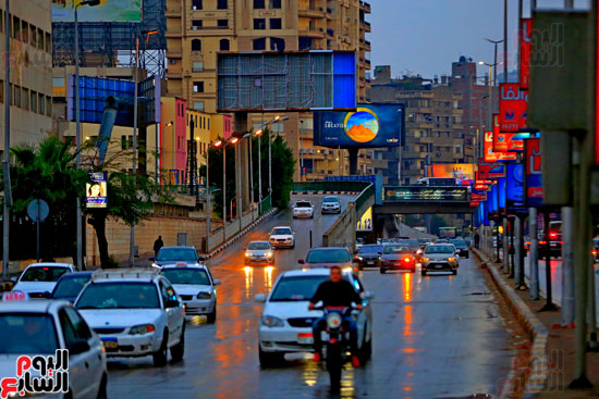 أمطار غزيرة على القاهرة والجيزة (3)