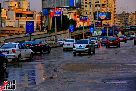 أمطار غزيرة على القاهرة والجيزة (9)