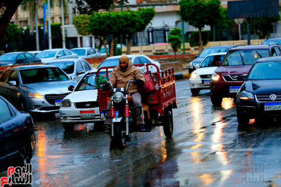 أمطار غزيرة على القاهرة والجيزة (22)