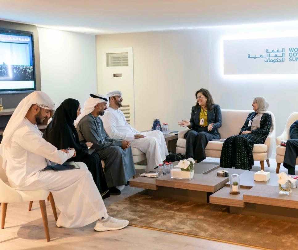 وزيرة التخطيط تلتقى مسئولين بدولة الإمارات