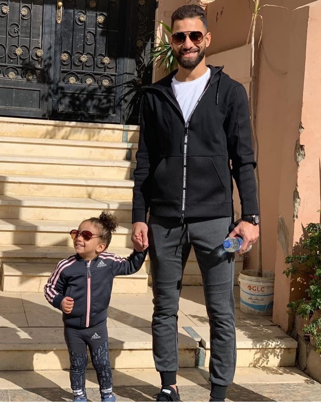 عمرو السولية و ابنته ليلى