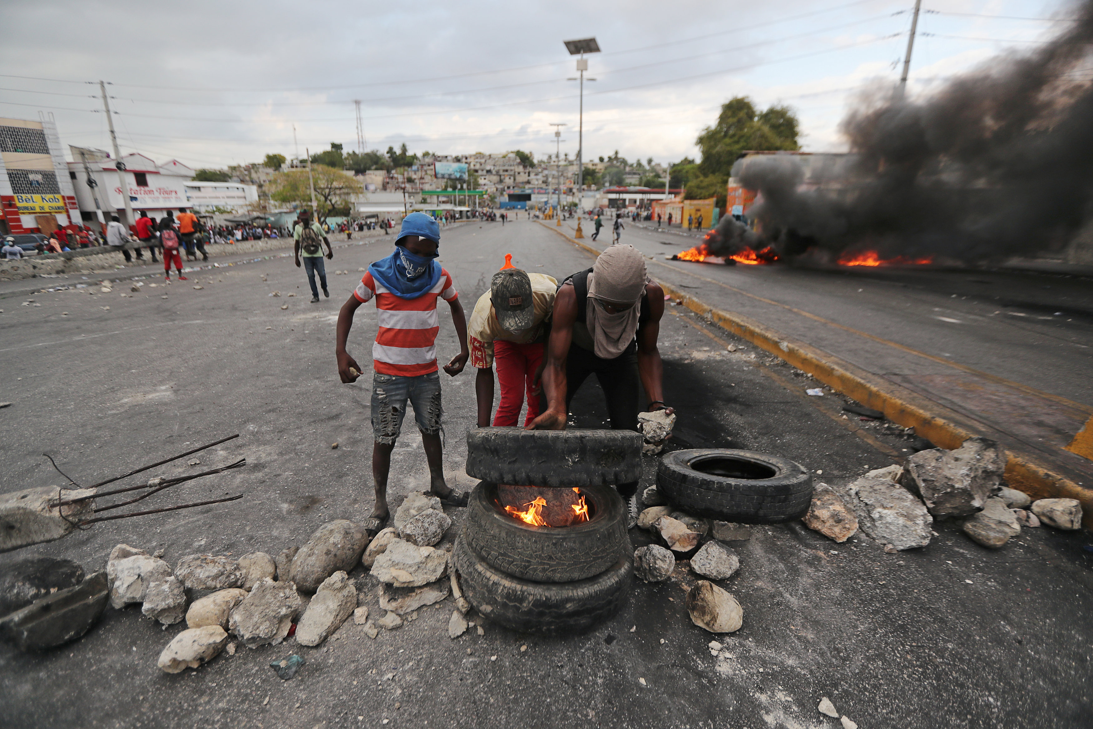 تجدد أعمال العنف فى هايتى  (3)