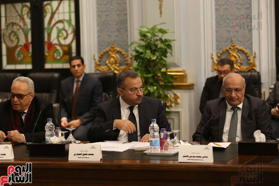 لجنة خاصة برئاسة السيد الشريف بحضور وزيرة الصحة (8)