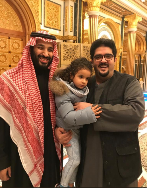 الأمير السعودى محمد بن سلمان يزور نجل الملك فهد