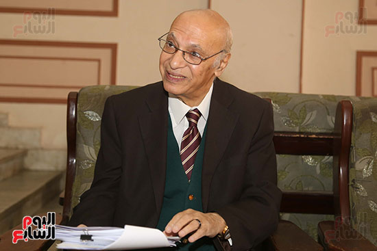 المستشار محمد الشناوى نائب رئيس المحكمة الدستورية السابق (8)