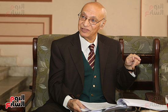 المستشار محمد الشناوى نائب رئيس المحكمة الدستورية السابق (10)