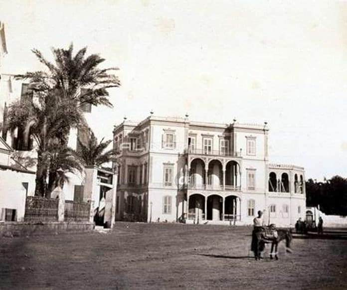 قصر عابدين عام 1865