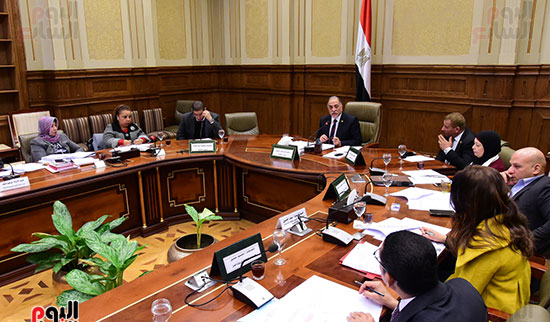عبد الهادى القصبى رئيس لجنة التضامن الاجتماعى بالبرلمان (2)