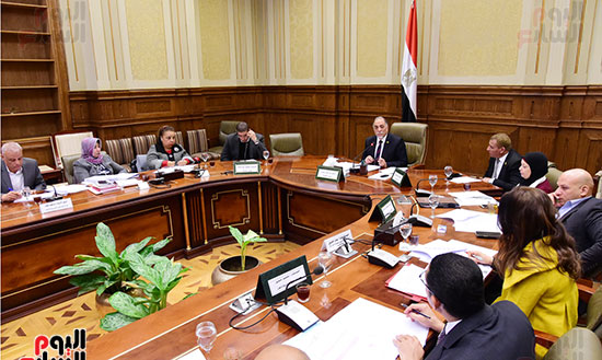 عبد الهادى القصبى رئيس لجنة التضامن الاجتماعى بالبرلمان (1)