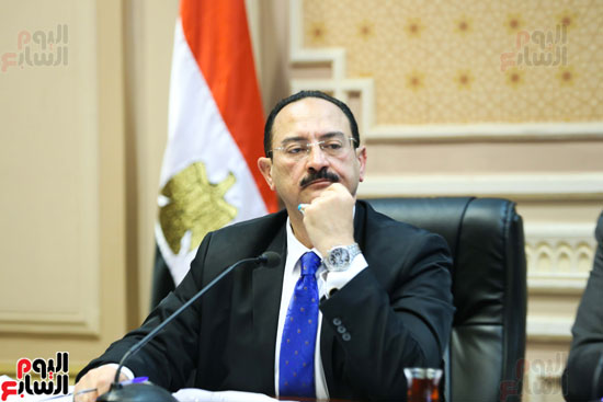 النائب هشام عبد الواحد رئيس لجنة النقل والمواصلات بمجلس النواب (7)