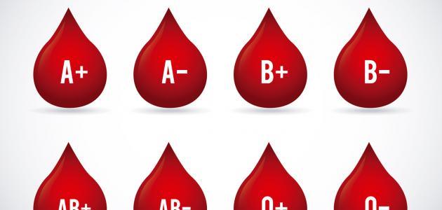 تحديد نوع الدم