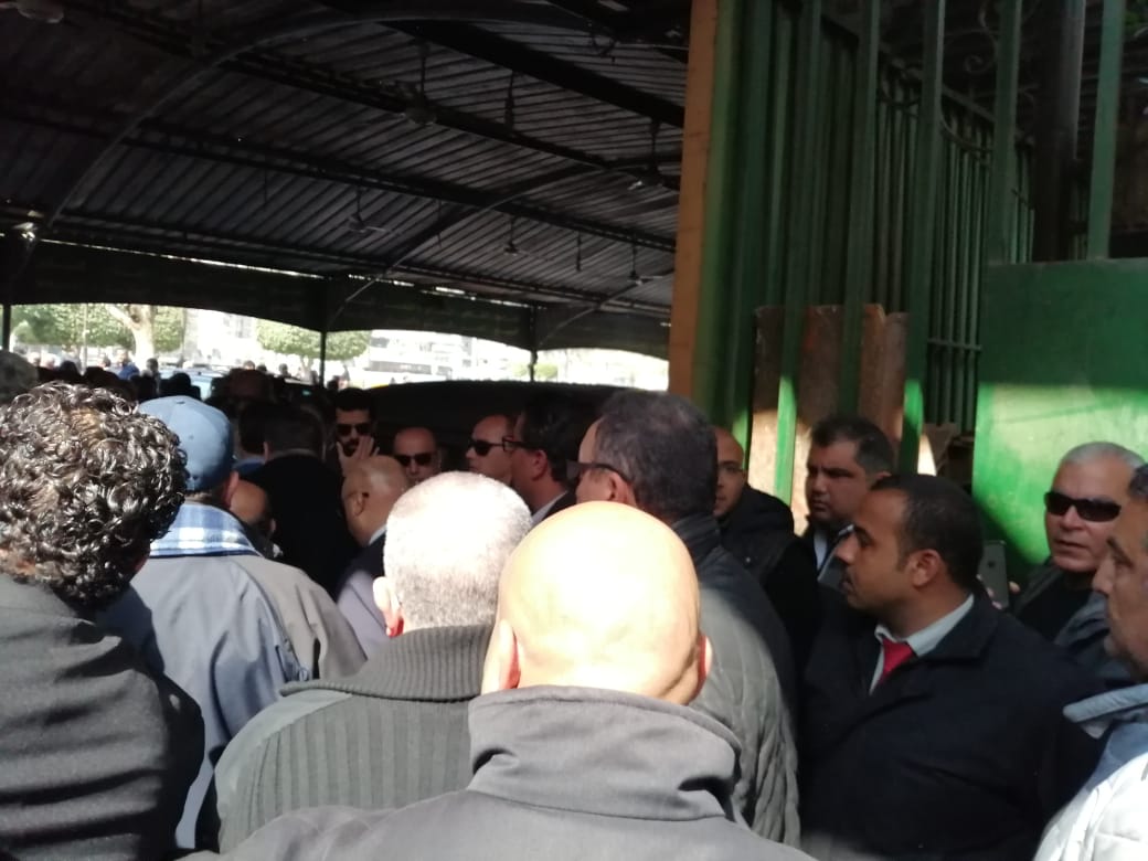 الخطيب فى جنازة توحيد