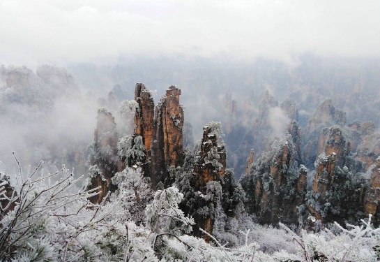 جبال الجنة فى الصين (1)