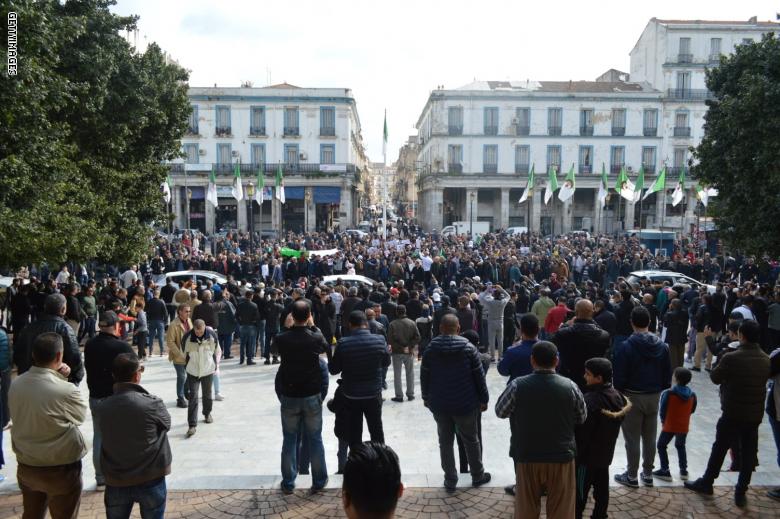 جانب من مظاهرات الجزائر