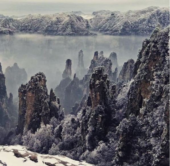 جبال الجنة فى الصين (4)