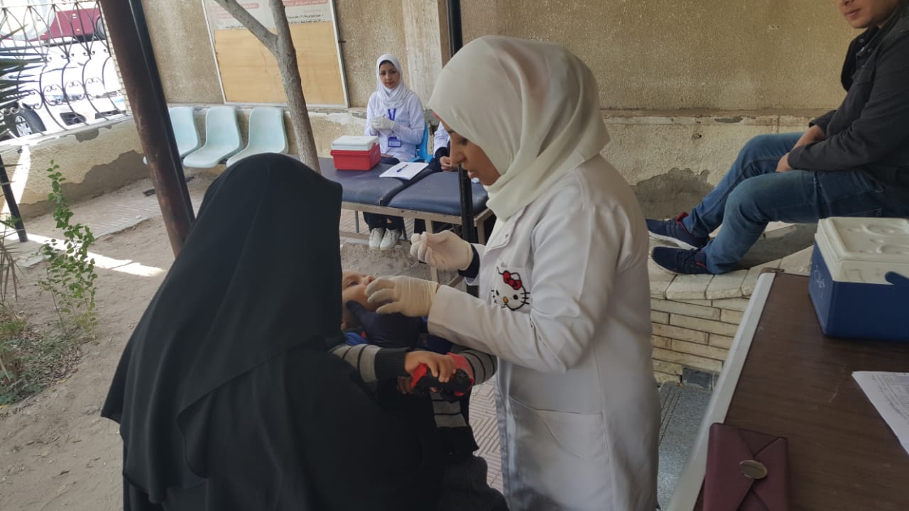  الحملة القومية للتطعيم ضد شلل الاطفال بالبحر الأحمر (2)