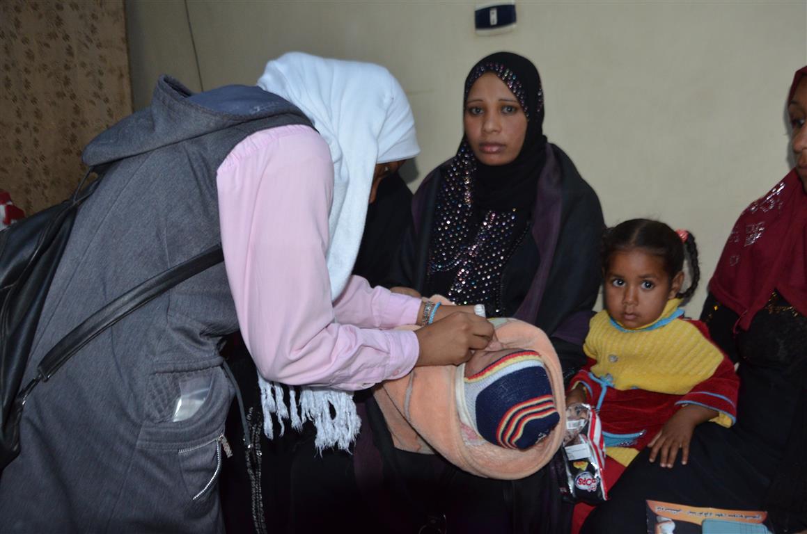 إنطلاق الحملة القومية ضد شلل الأطفال بمحافظة الأقصر لتطعيم أكثر من 190 ألف طفل (5)