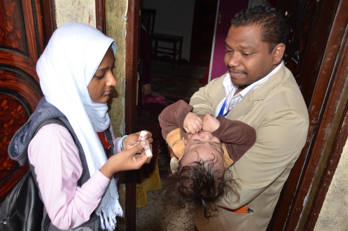 إنطلاق الحملة القومية ضد شلل الأطفال بمحافظة الأقصر لتطعيم أكثر من 190 ألف طفل (2)