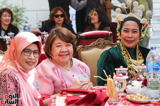 احتفال زوجة السفير الإندونيسي بالقاهرة باليوم العالمى للمرأة  (1)