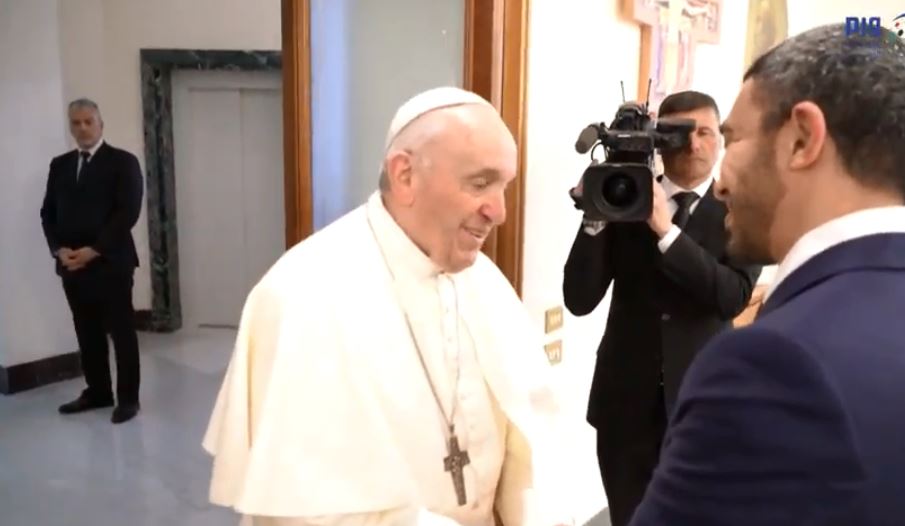 بابا الفاتيكان يستقبل وزير الخارجية الإماراتى