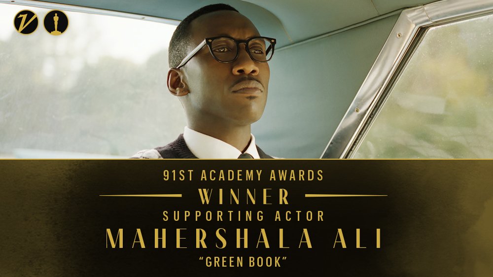Mahershala Ali wins best supporting actor for Green Book