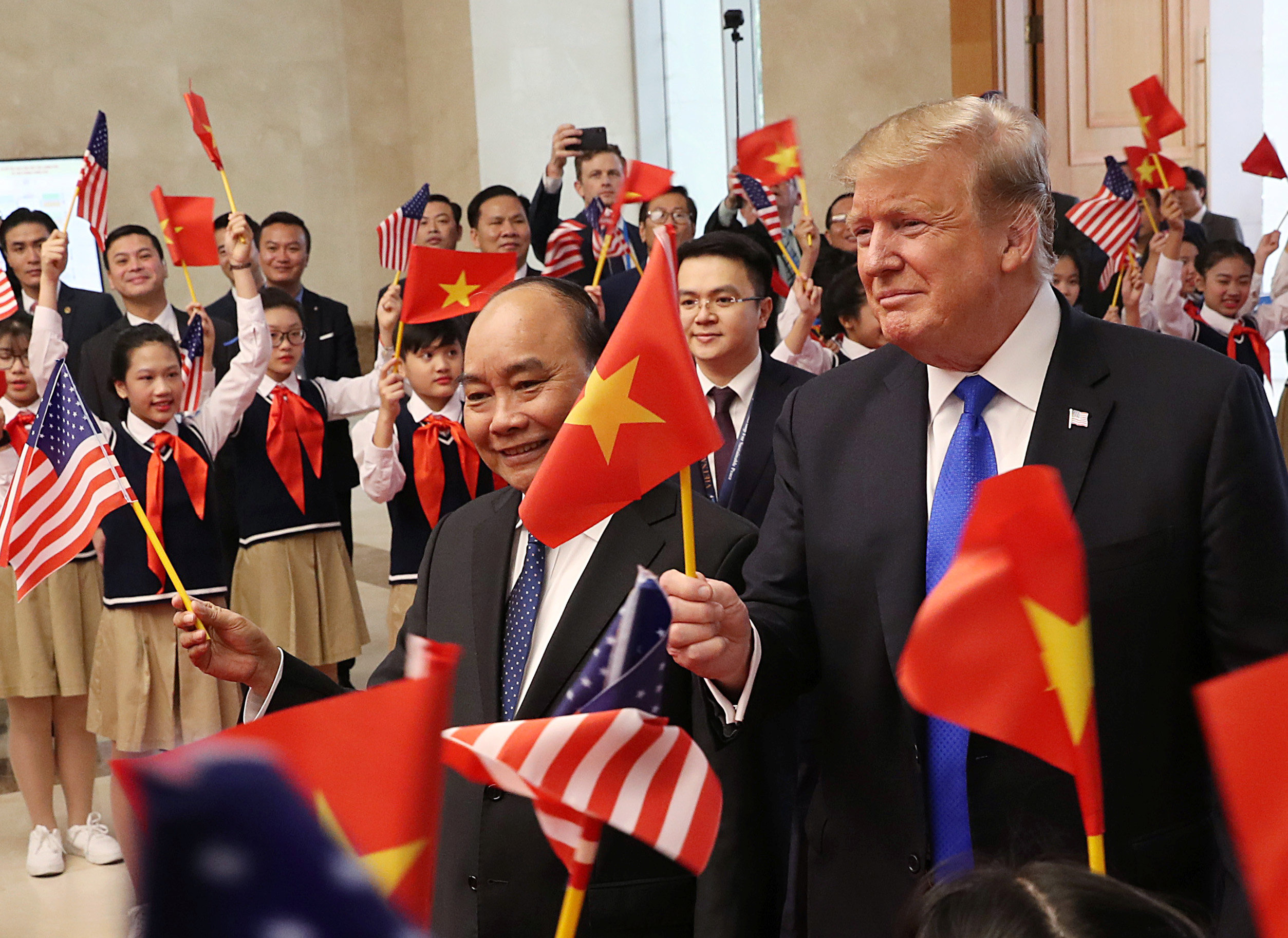 ترامب إلتقى رئيس الوزراء الفيتنامى