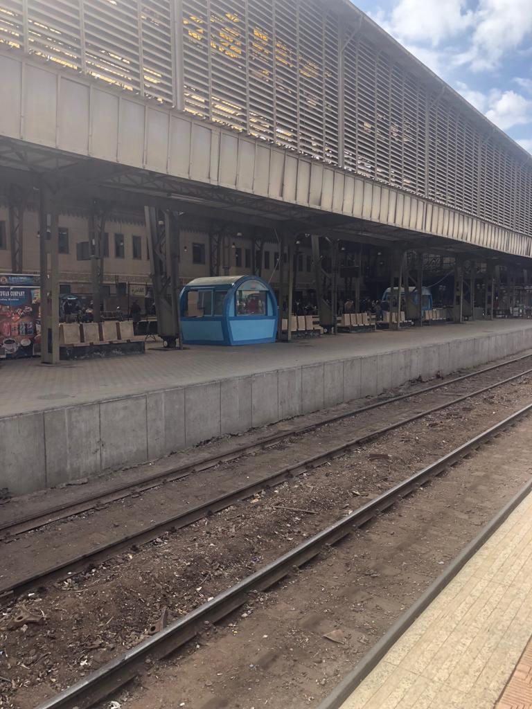 عودة حركة القطارات لطبيعتها بمحطة مصر (8)