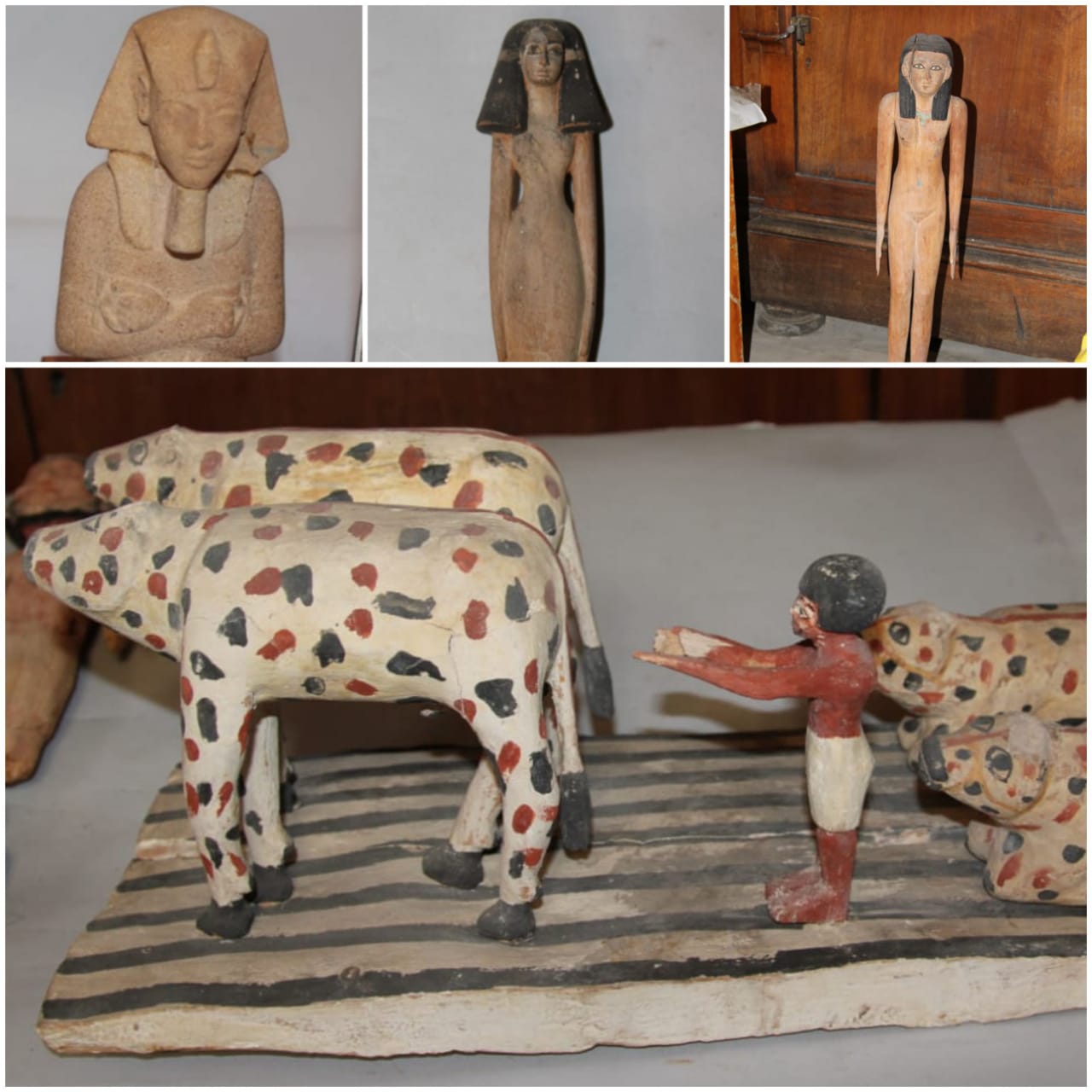 المتحف المصرى الكبير يستقبل 249 قطعة  (11)