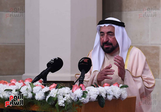 رئيس الوزراء وحاكم الشارقة يفتتحان مبنى دار الكتب بباب الخلق بعد ترميمها  (20)