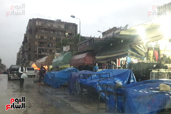 سقوط أمطار غزيرة على مدينتى بورسعيد وبور فؤاد (4)