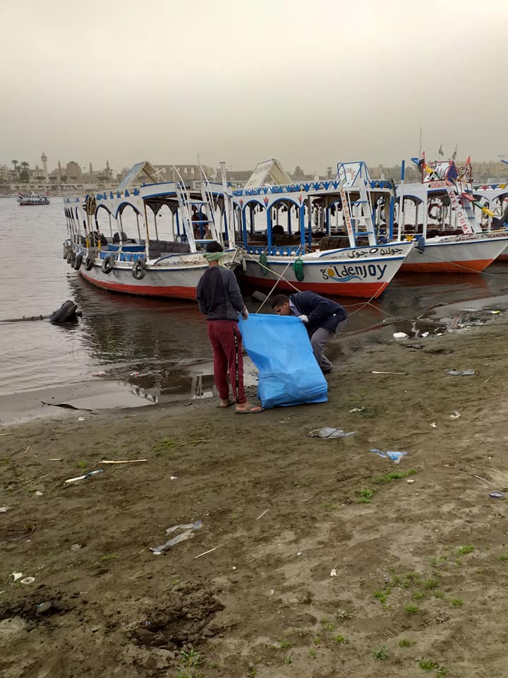 مبادرة تنظيف نهر النيل بالأقصر (3)