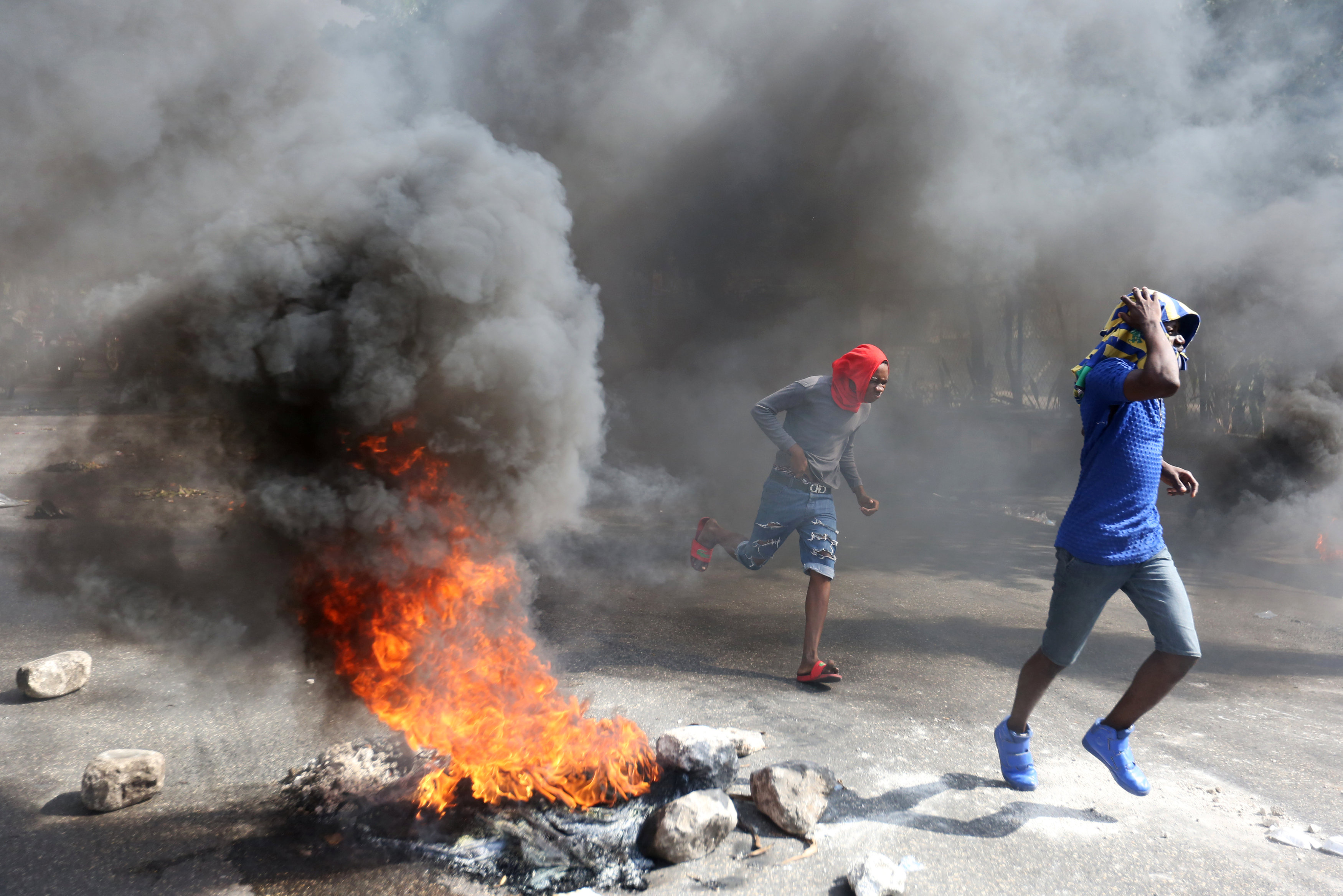 مظاهرات عنيفة فى هايتى بسبب الفساد (5)