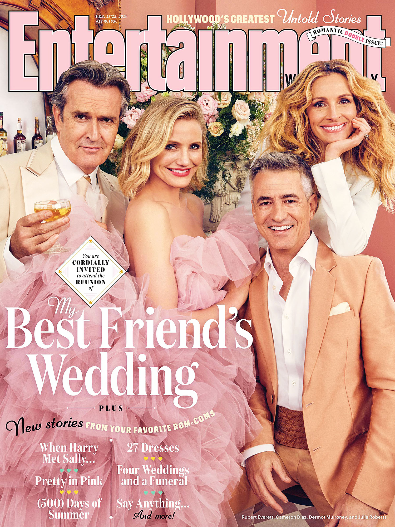 Julia-Roberts-Dermot-Mulroney-Cameron-Diaz-My-Best-Friends-Wedding-Reunion-Entertainment-Weekly-Cover