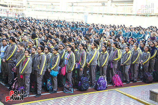 أول أيام الدراسة بالتيرم الثانى (23)