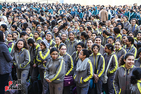 أول أيام الدراسة بالتيرم الثانى (17)