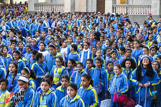 أول أيام الدراسة بالتيرم الثانى (20)