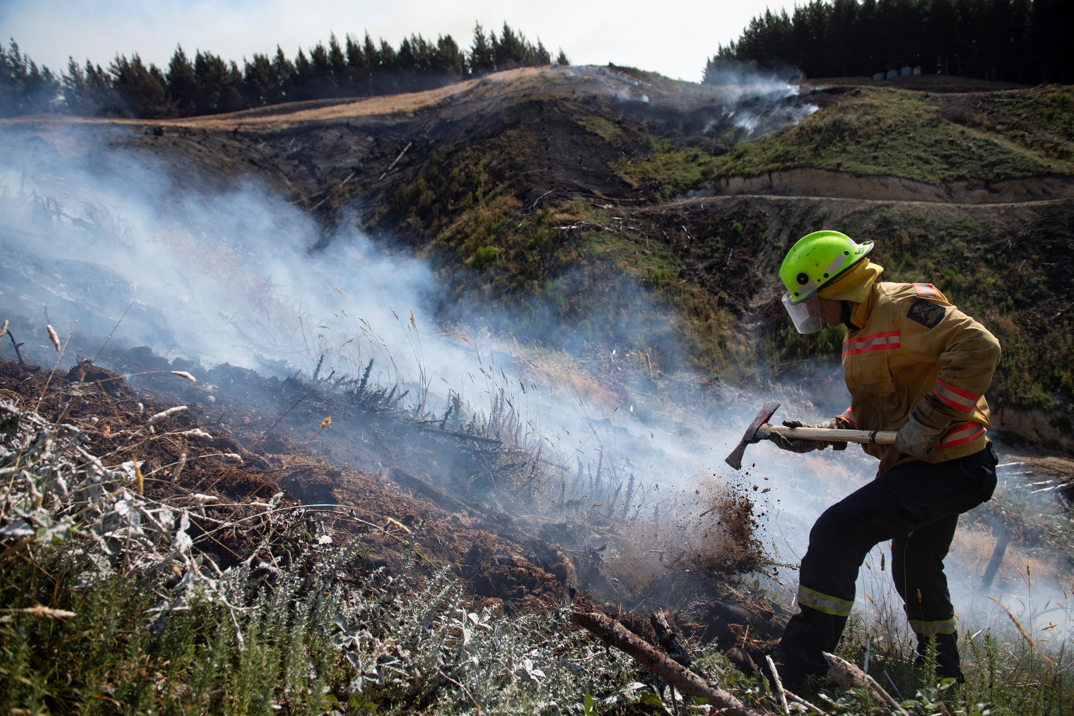 مكافحة حرائق الغابات فى نيوزيلندا (4)