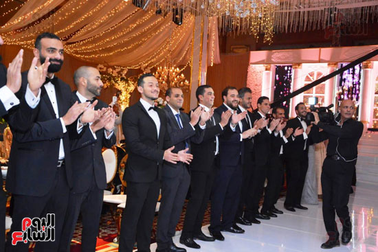 حفل زفاف نجل الوزير زكى عابدين يجمع كبار رجال الدولة (111)
