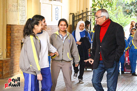 أول أيام الدراسة بالتيرم الثانى (13)