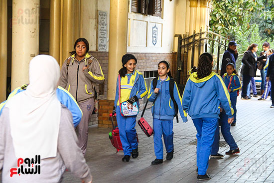 أول أيام الدراسة بالتيرم الثانى (2)