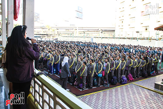 أول أيام الدراسة بالتيرم الثانى (22)