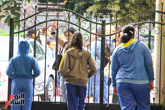 أول أيام الدراسة بالتيرم الثانى (4)