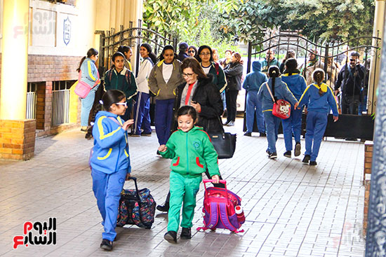 أول أيام الدراسة بالتيرم الثانى (11)