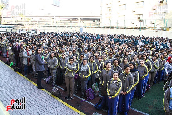 أول أيام الدراسة بالتيرم الثانى (15)