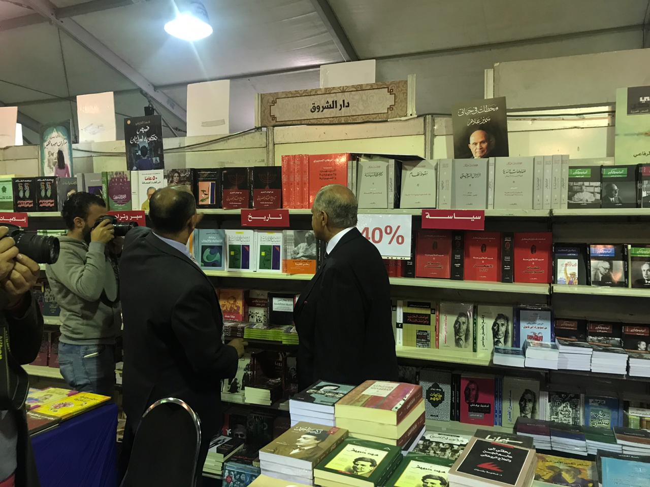 خلال افتتاح معرض زايد العربى للكتاب (4)